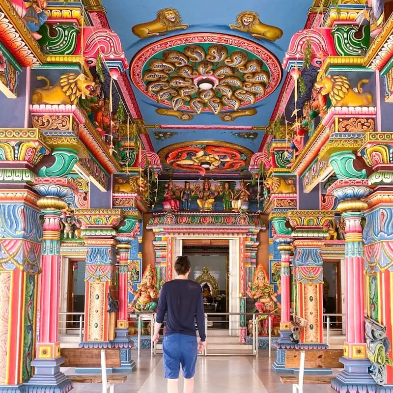 Temple hindou à Port-Louis