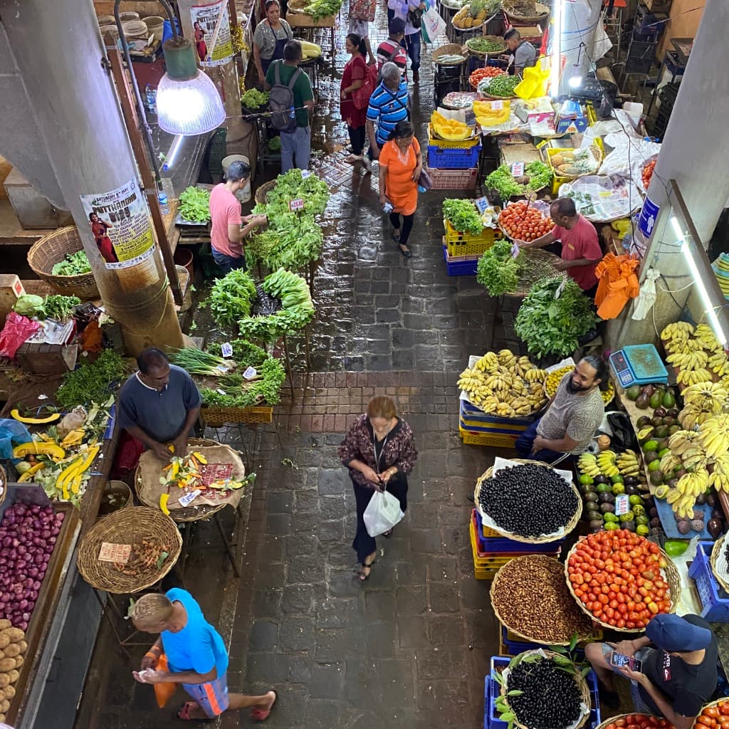 Le marché de Port-Louis